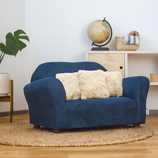 Foto 2 | Sofá Tapizado en Microsuede con 3 Almohadas