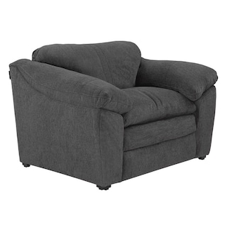 Foto 3 | Sillon 1 Plaza Aston Gris Carbon