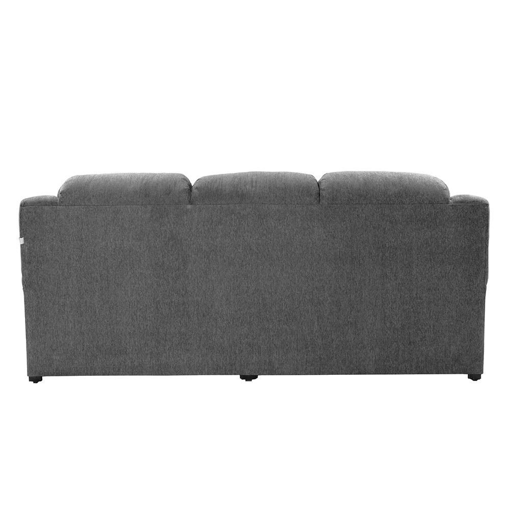 Foto 4 | Sofá Trinity Kendra Color Gris Oscuro 3 Plazas