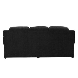 Foto 4 | Sofá Trinity Kendra Color Negro 3 Plazas