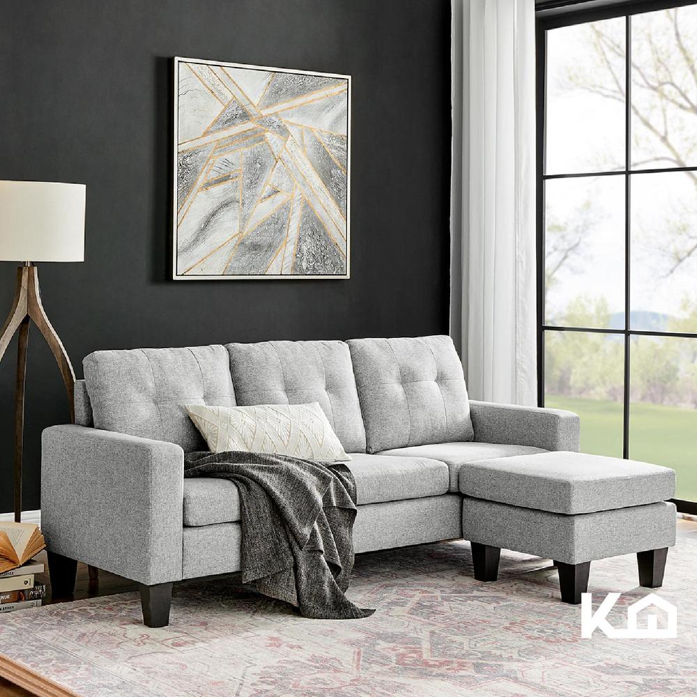 Foto 2 | Sofá Sala Esquinera Izquierda Sillón Reversible Madera