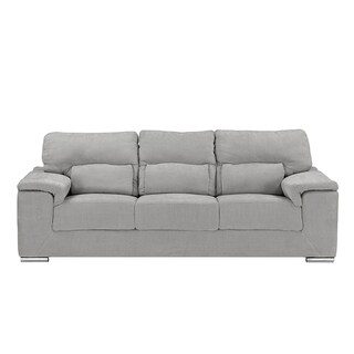 Foto 1 | Sofá Trinity Kaizen Color Gris 3 Plazas