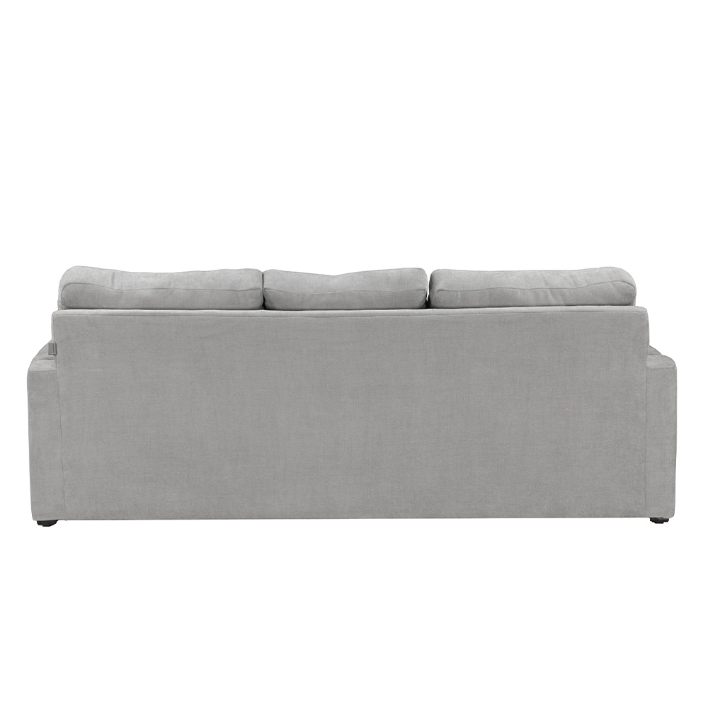 Foto 5 pulgar | Sofá Trinity Kaizen Color Gris 3 Plazas