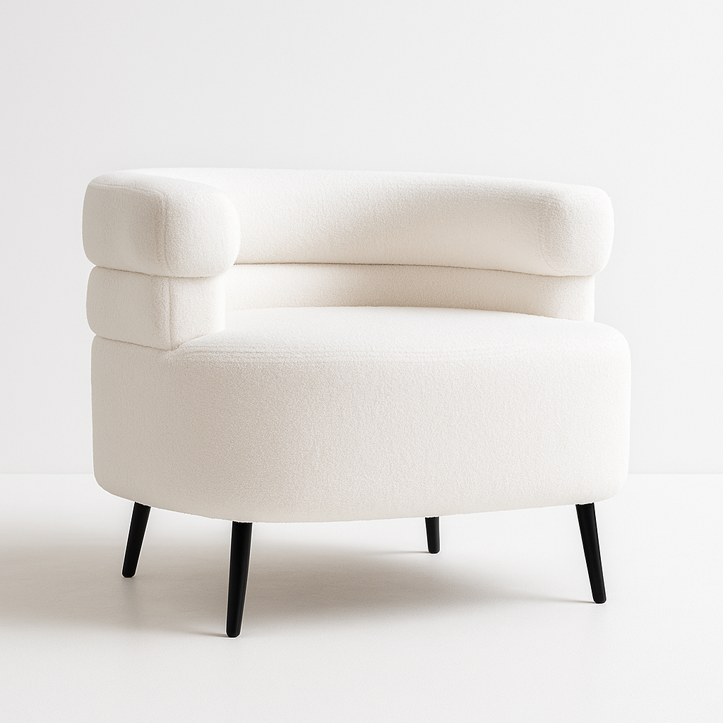 Sillón Trufi Tela Boucle