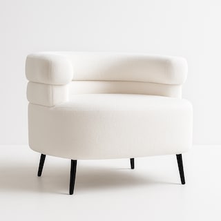 Foto 1 | Sillón Trufi Tela Boucle