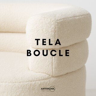 Foto 4 | Sillón Trufi Tela Boucle