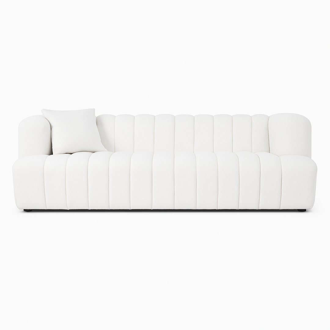 Sofá Hampton Boucle Blanca