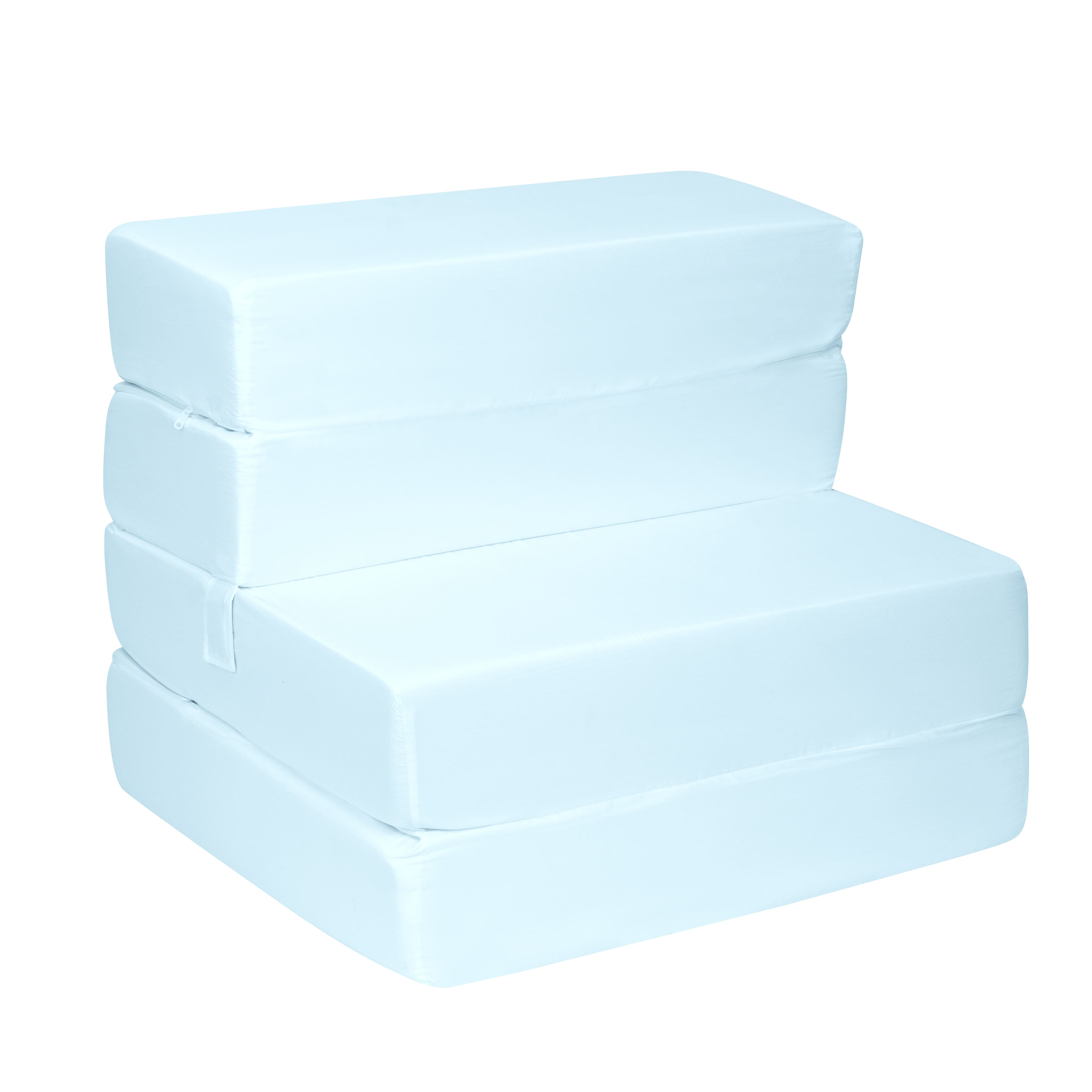Sofá Cama Portátil Onof Sci Plegable 2 en 1 Individual Azul