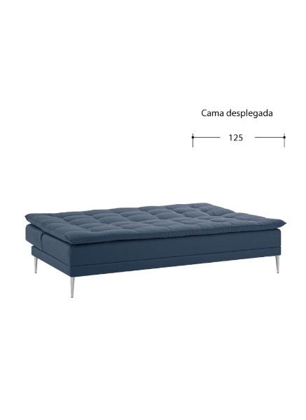 Foto 8 | Daytona Sb Misofa.mx Futón Azul Teal  Futón Sb 187cm