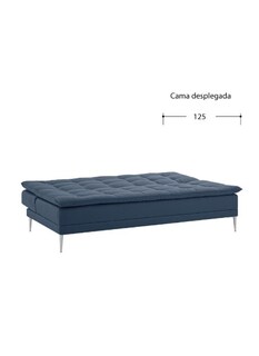 Foto 8 | Daytona Sb Misofa.mx Futón Azul Teal Futón Sb 187cm