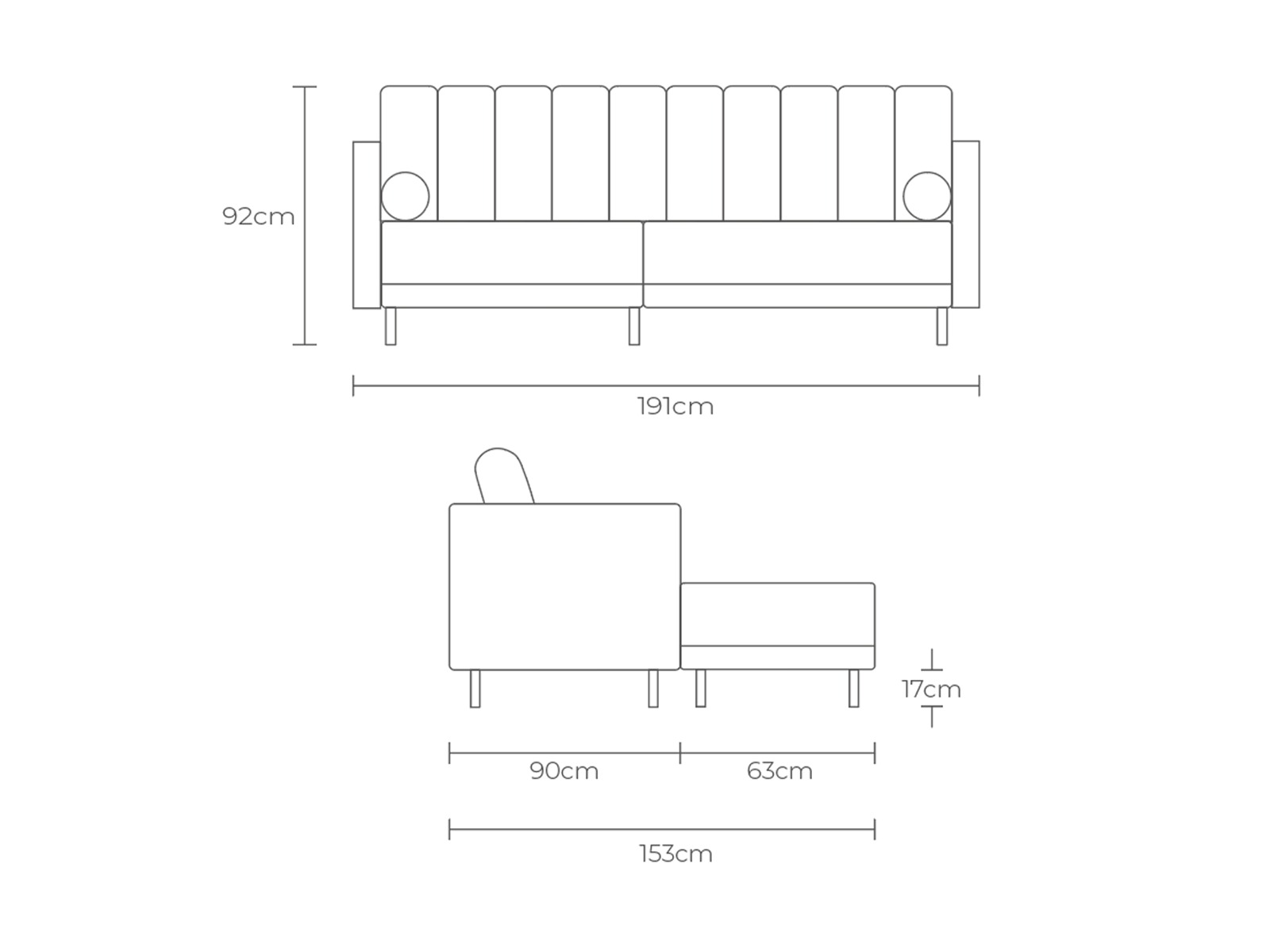 Foto 7 pulgar | Bostón Futón Modular Misofa.mx Sofá Cama Modular Gris Claro