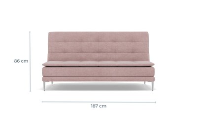 Foto 6 | Daytona Sb Misofa.mx Futón Rosa Claro Futón Sb 187cm