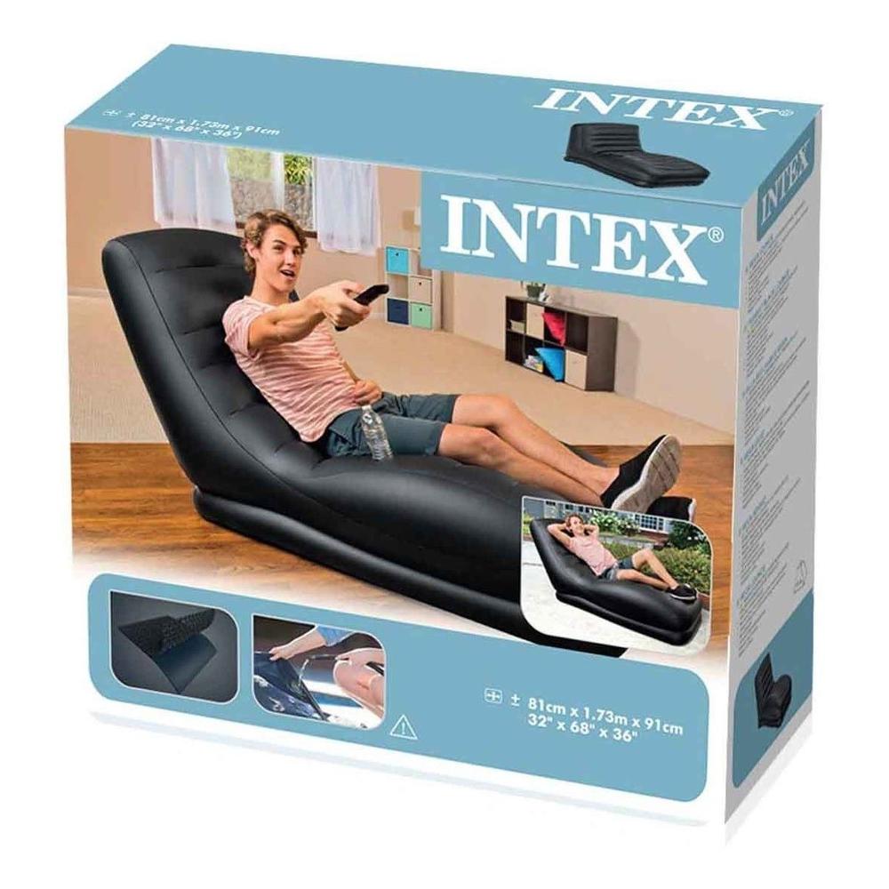 Foto 5 pulgar | Sillón Inflable Intex 68595NP color Negro