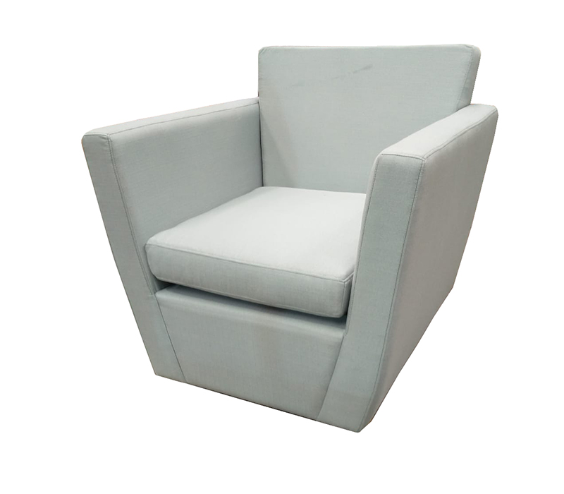 Sillón Individual Giratorio Pg Giri color Blanco