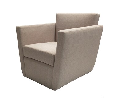 Foto 5 | Sillón Individual Giratorio Pg Giri color Blanco