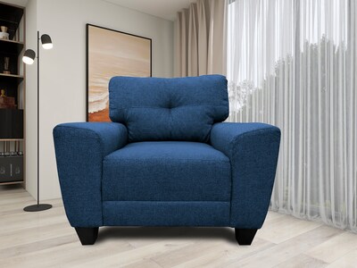 Foto 2 | Sillon el Bazar Store Sidney Lino Azul Marino