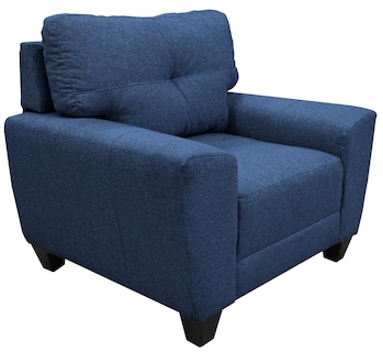 Foto 3 | Sillon el Bazar Store Sidney Lino Azul Marino