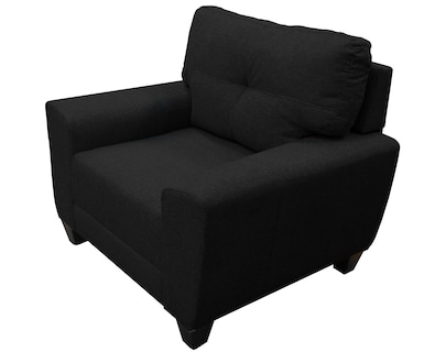 Foto 3 | Sillon El Bazar Store Sidney Lino Negro 1 Pieza