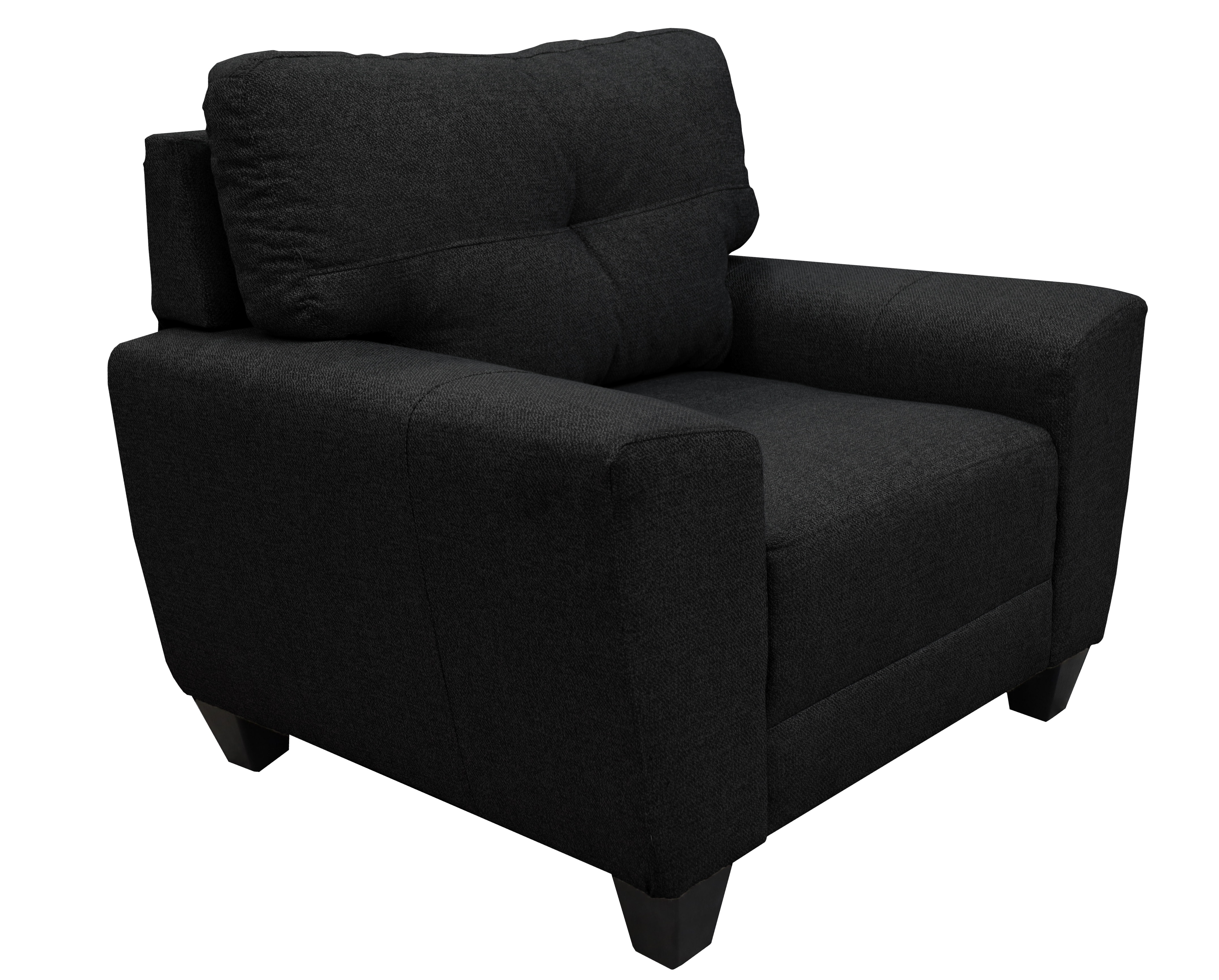Foto 5 pulgar | Sillon El Bazar Store Sidney Lino Negro 1 Pieza