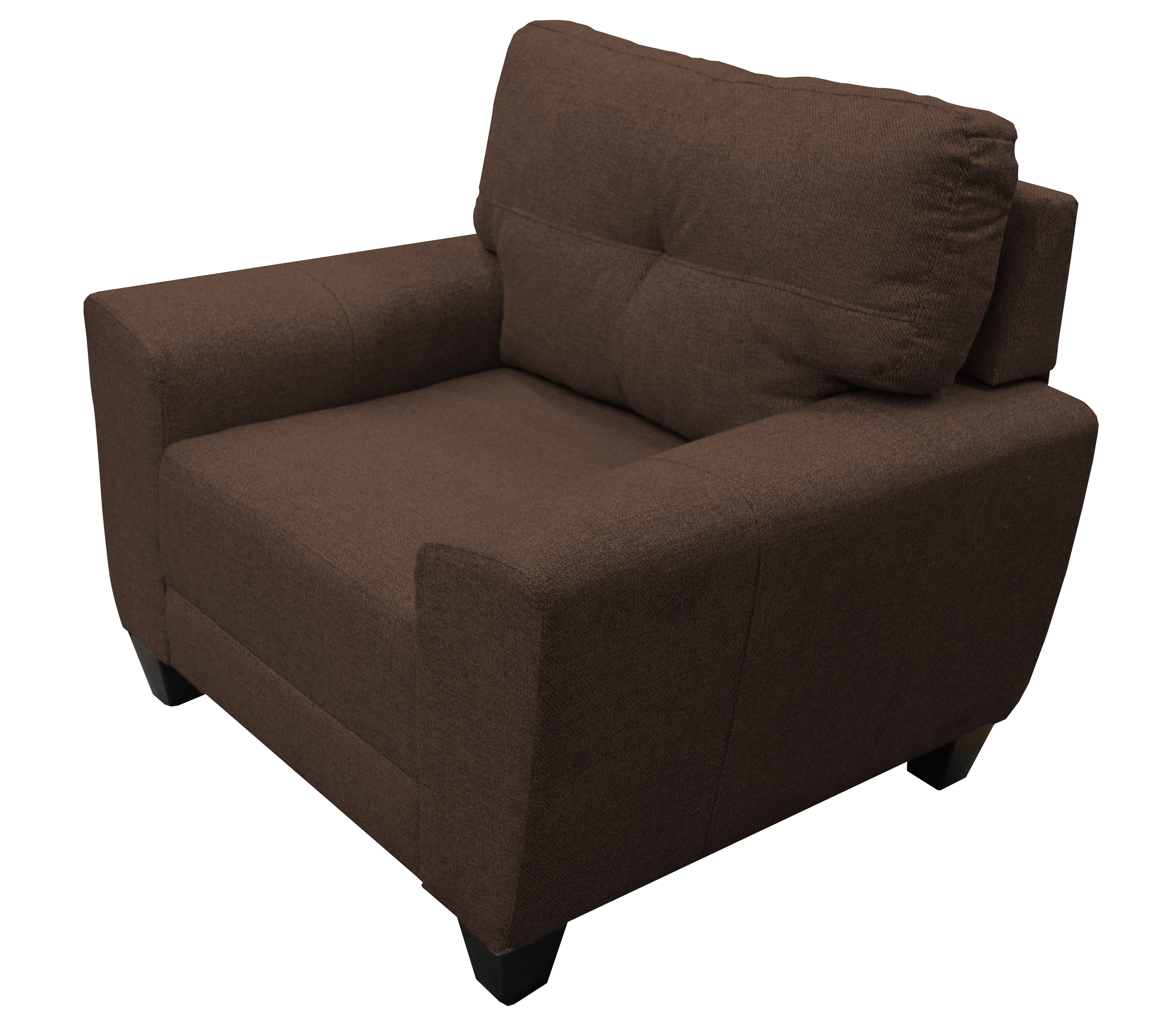 Foto 5 pulgar | Sillon El Bazar Store Sidney Lino Chocolate 1 Pieza