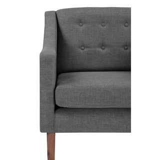 Foto 7 | Sillón Dicasa Milton Color Gris Oscuro