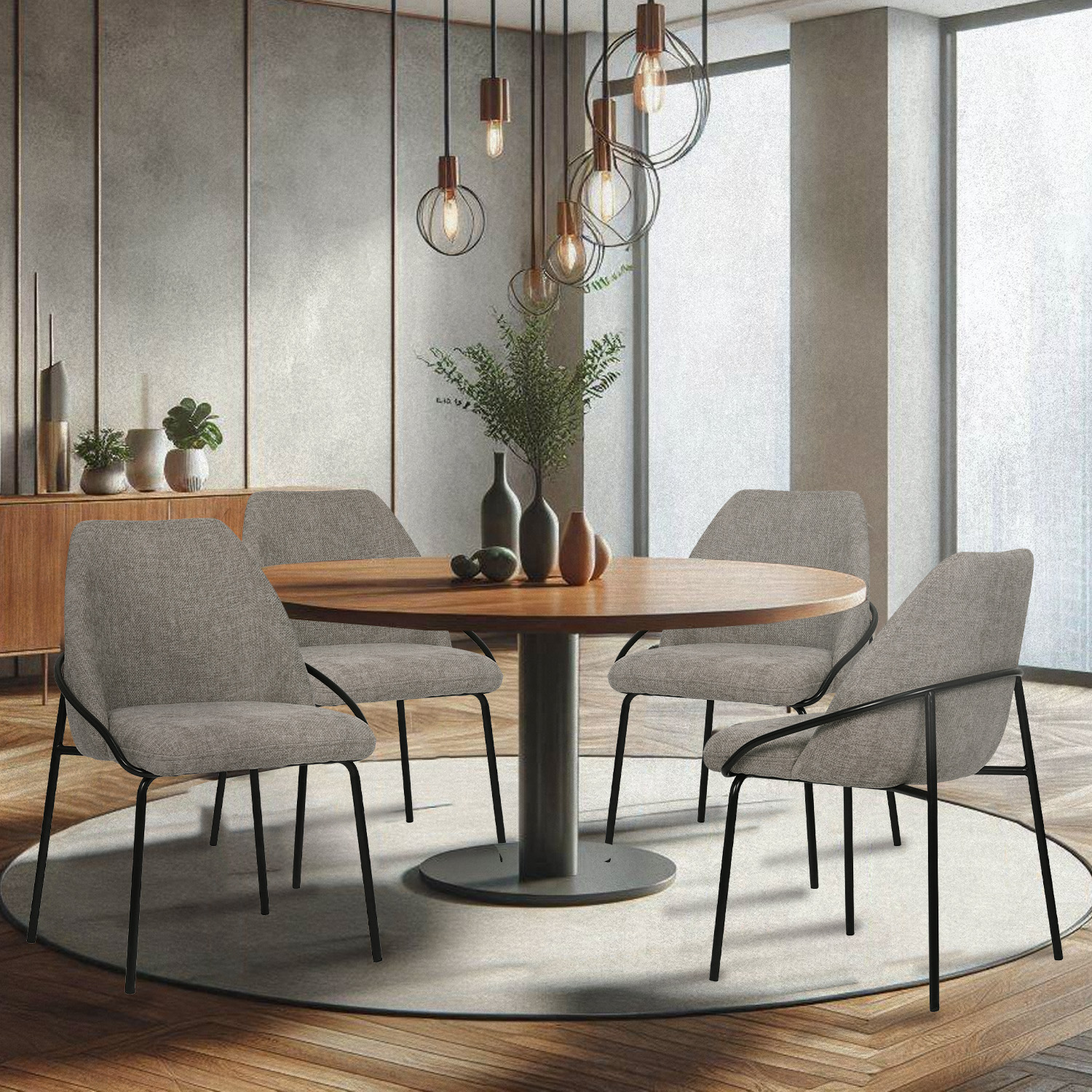 Foto 7 pulgar | Silla de Comedor Mundo In 3093 Budelli Beige