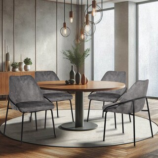 Foto 6 | Silla de Comedor Mundo In 3093 Budelli Gris