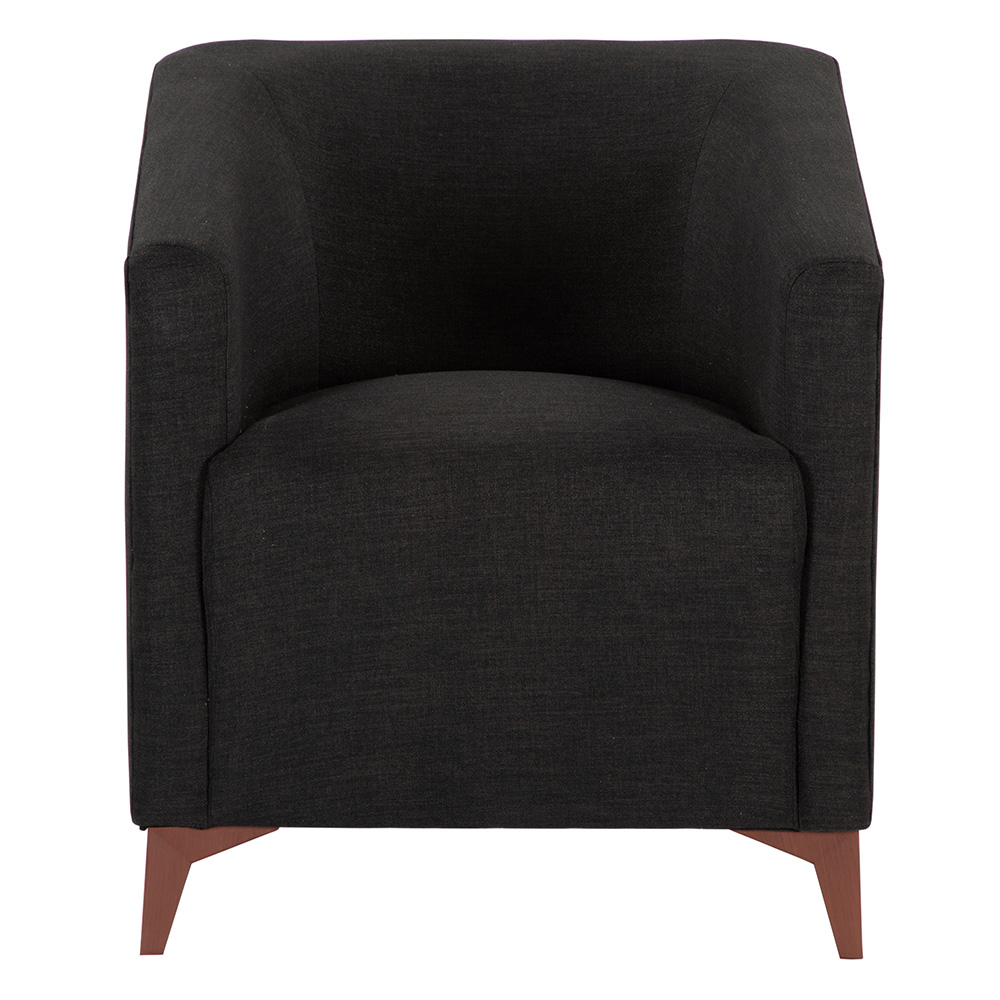 Sillón Cooper Ii Color Negro Unico