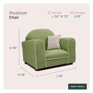 Foto 5 | Sillon Infantil Verde con Almohada