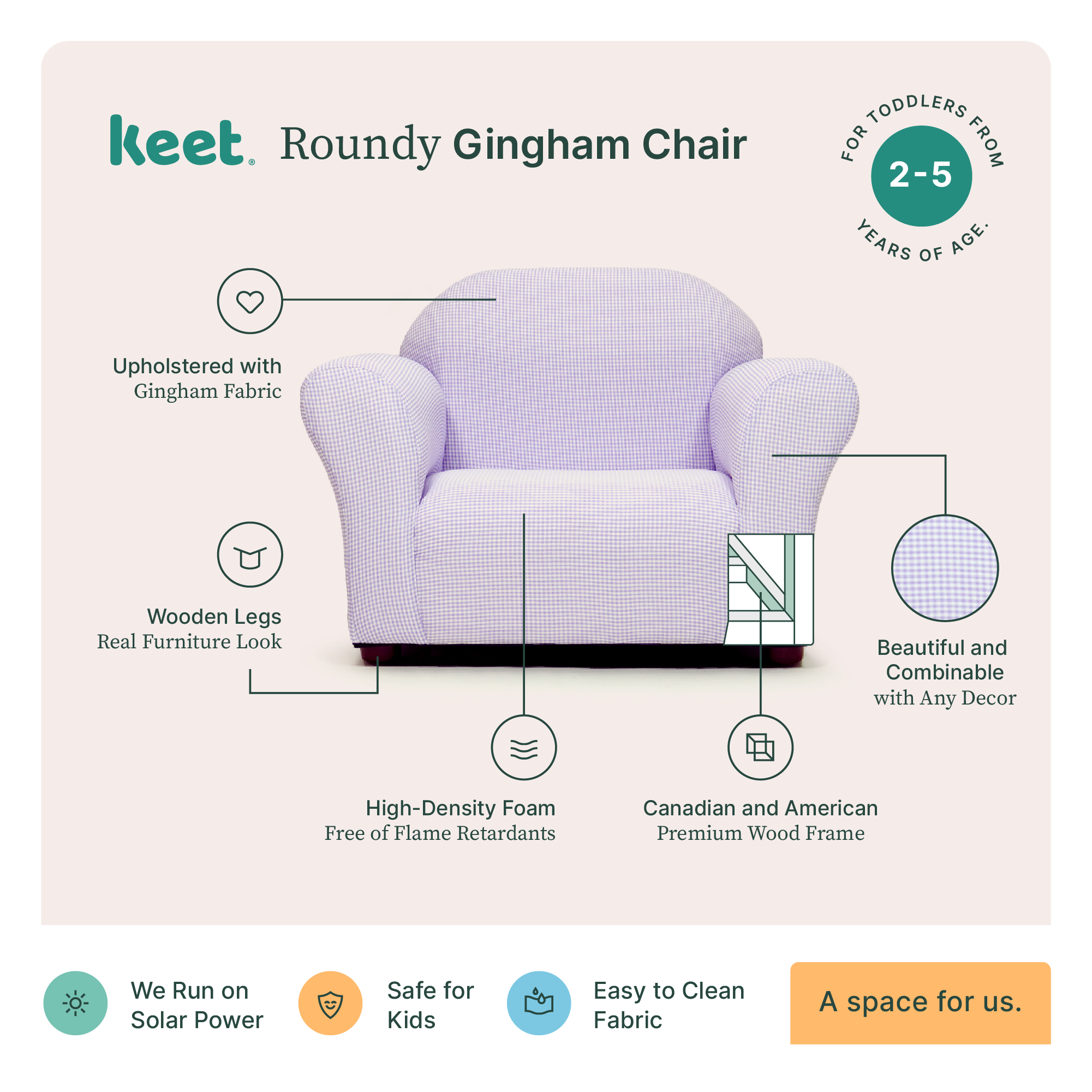 Foto 5 pulgar | Sillón Combo Set Ideal para Habitación