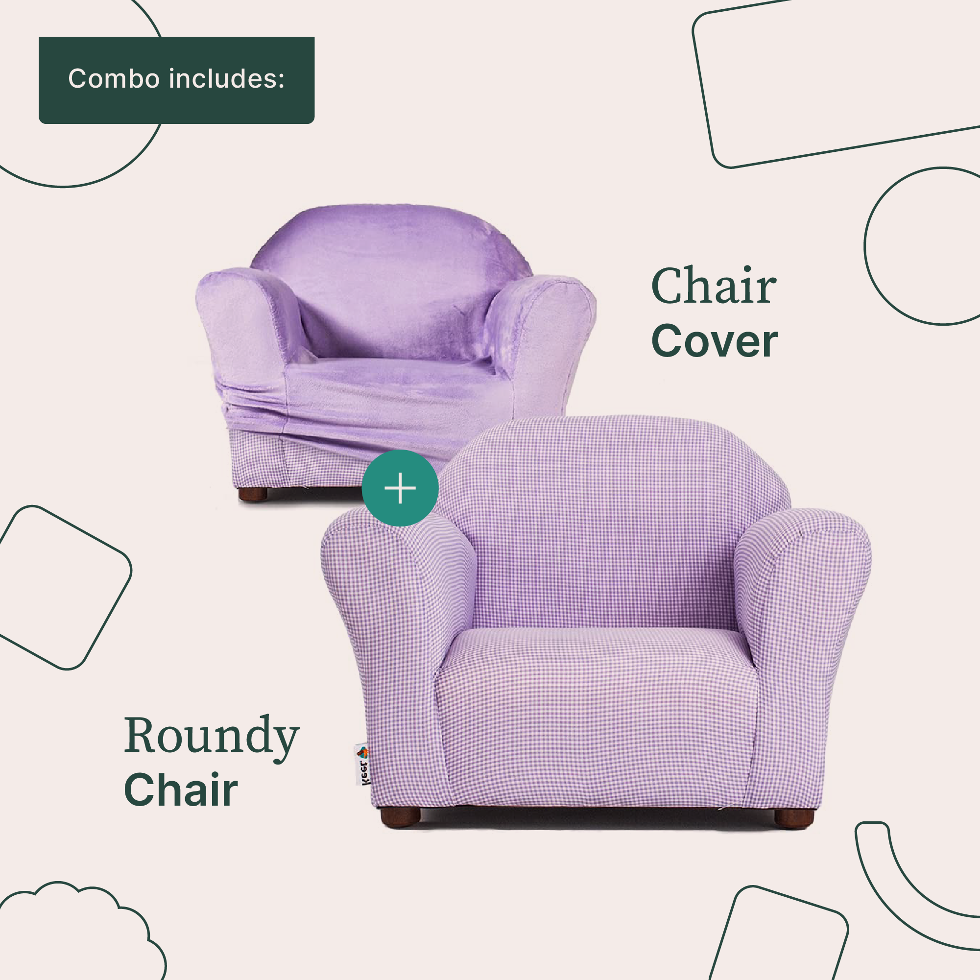 Foto 7 pulgar | Sillón Combo Set Ideal para Habitación