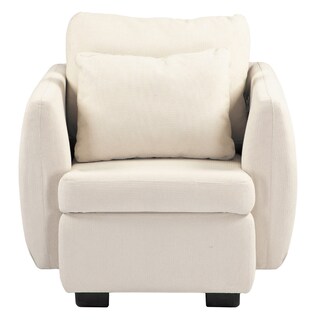 Foto 1 | Sillón Dicasa Kuma Color Crema 1 Plaza