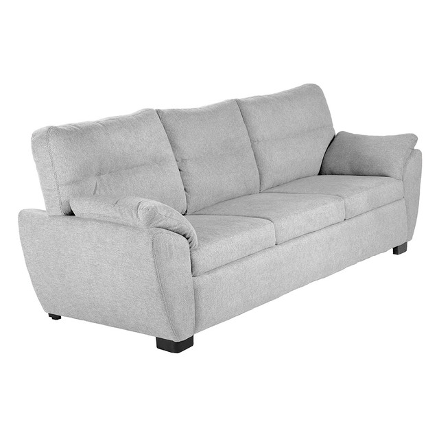 Foto 3 pulgar | Sofa 3 Plazas Monza Plata