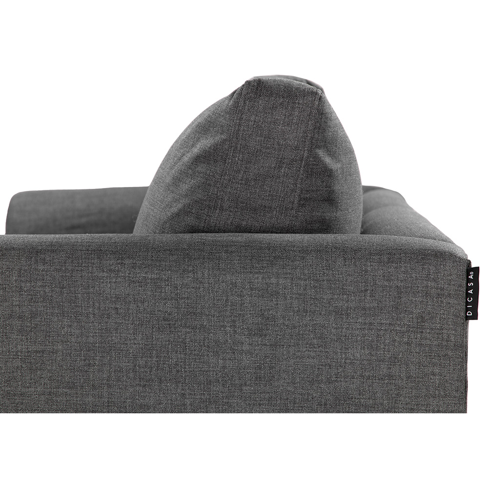 Foto 5 pulgar | Sillon 1 Plaza Oslo Gris Oscuro