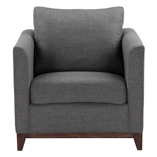 Foto 1 | Sillon 1 Plaza Oslo Gris Oscuro