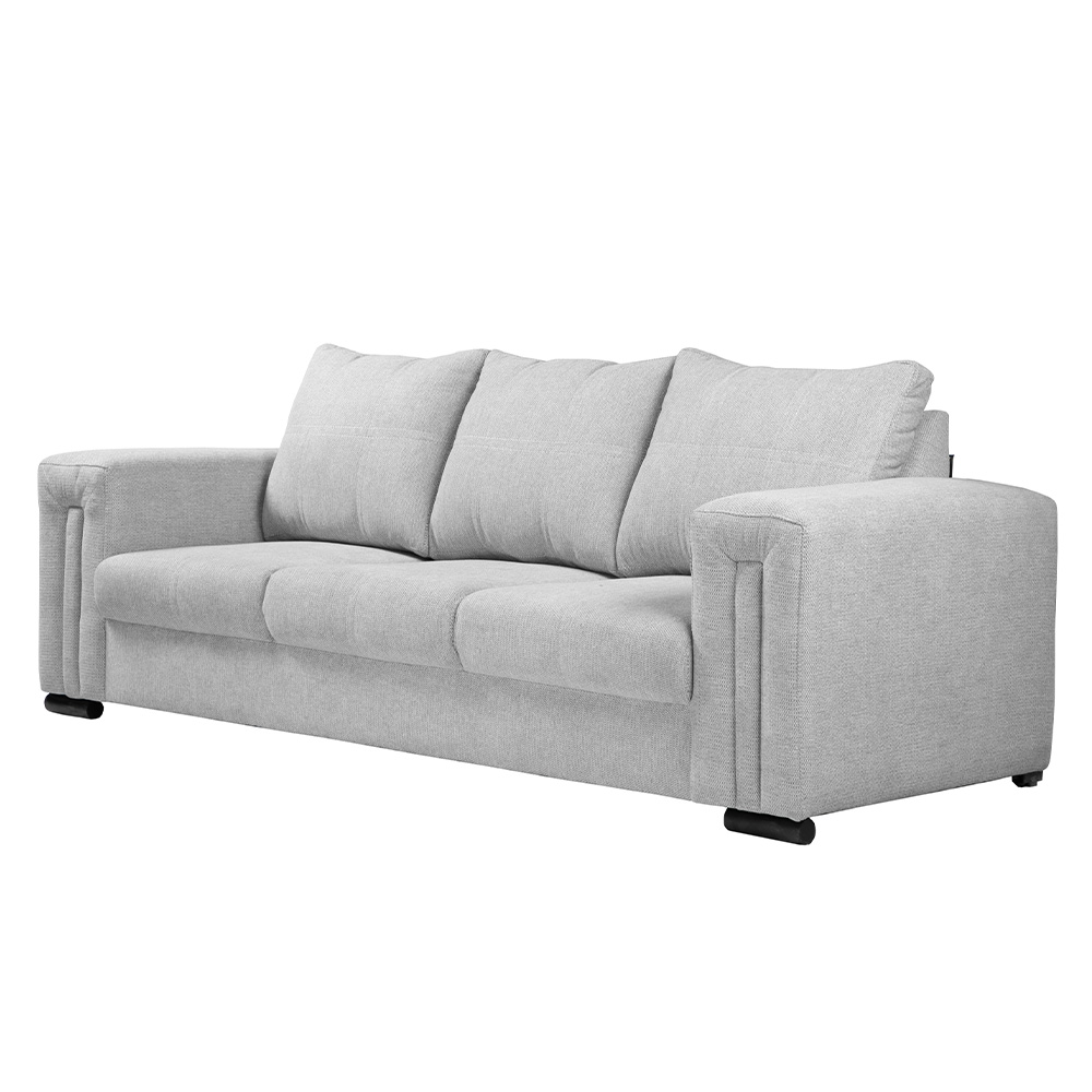 Foto 5 | Sofa 3 Plazas  Taos Plata