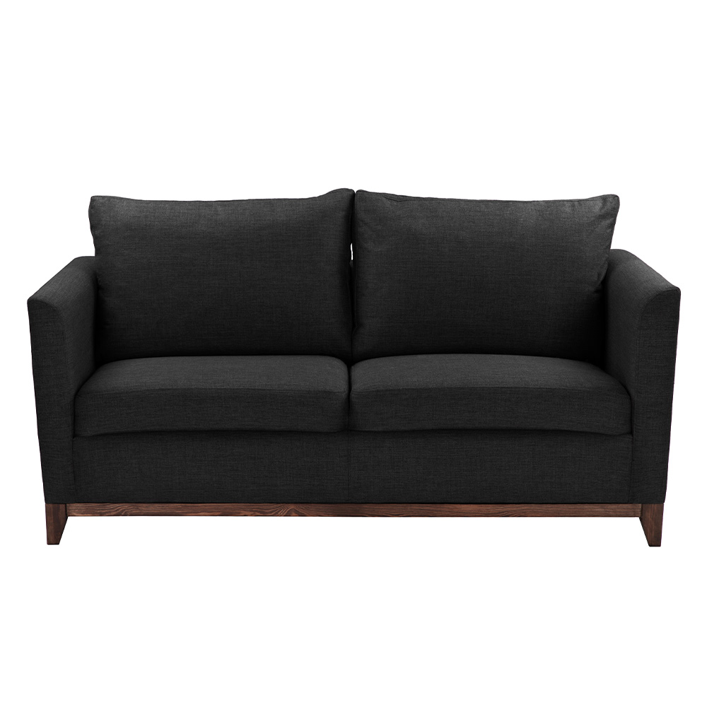 Foto 2 pulgar | Love Seat 2 Plazas Oslo Negro