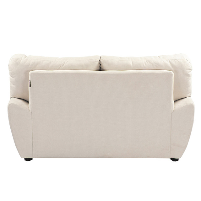 Foto 3 pulgar | Love Seat 2 Plazas Monza Crema