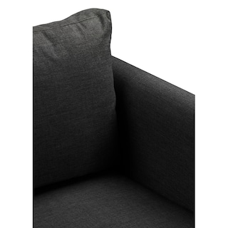 Foto 3 | Sofa 3 Plazas Oslo Negro