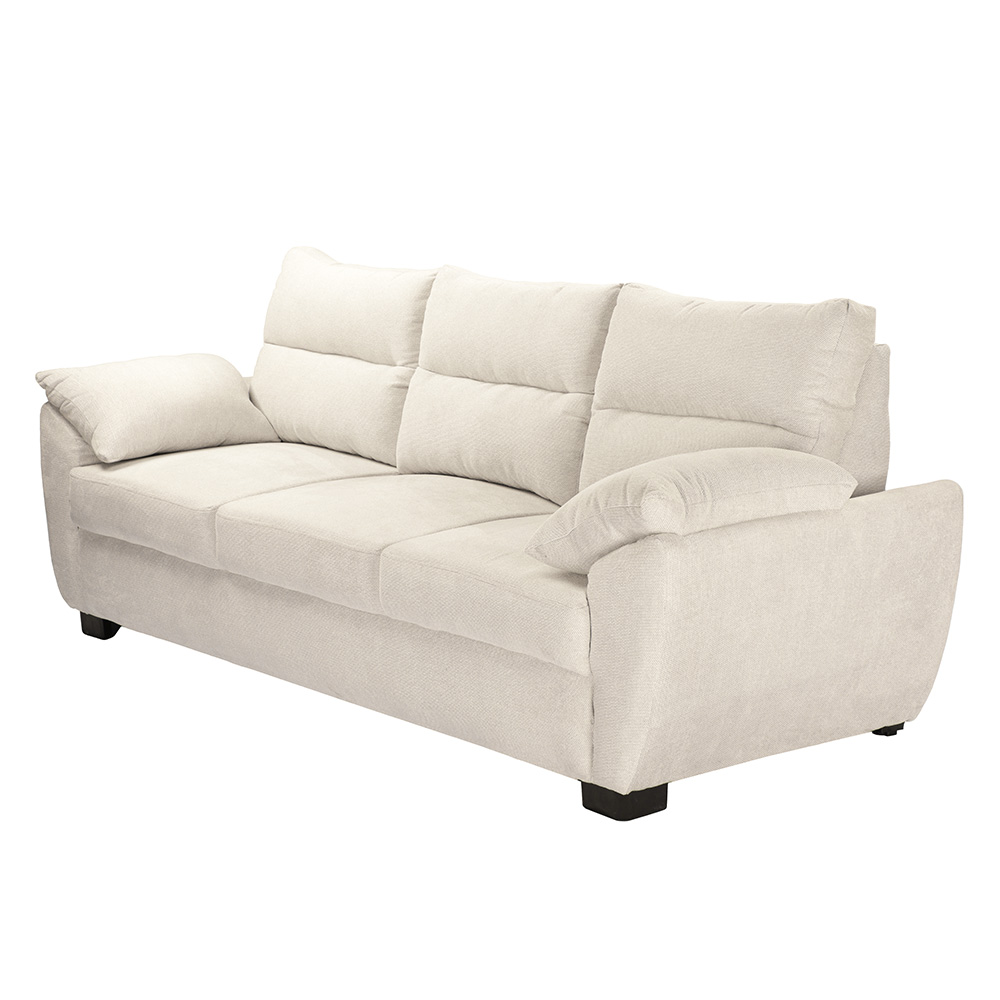 Foto 2 | Sofa 3 Plazas  Venecia Crema