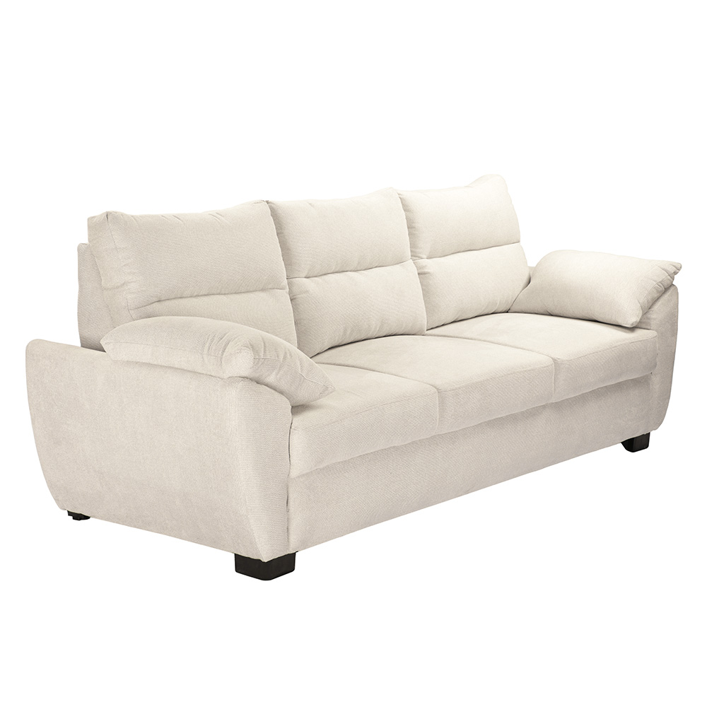 Foto 4 pulgar | Sofa 3 Plazas  Venecia Crema