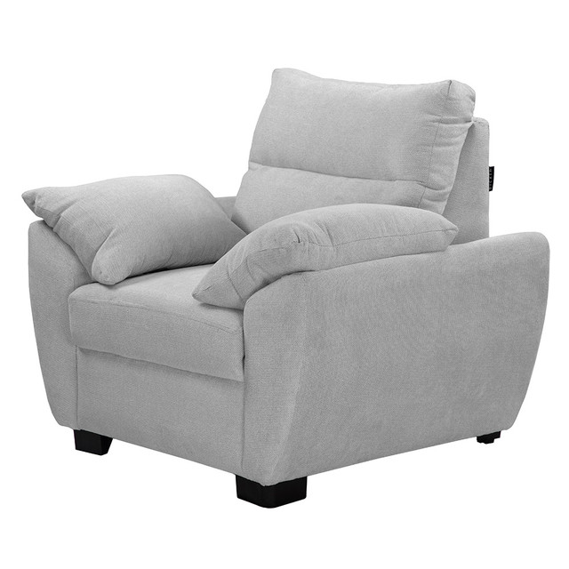 Foto 3 | Sala 3 Piezas (sofa, Love Y Sillon) Venecia Plata