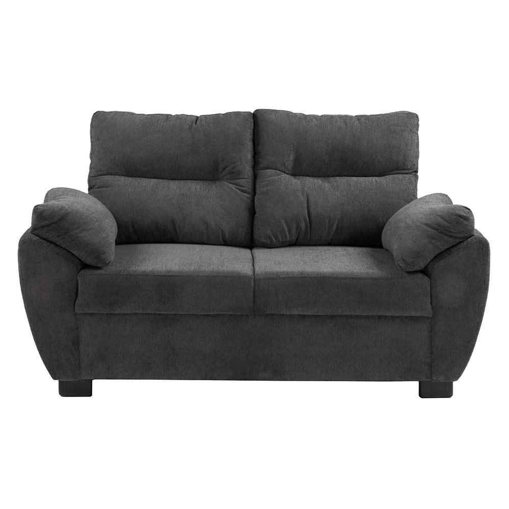 Foto 2 pulgar | Love Seat 2 Plazas Venecia Gris Oscuro