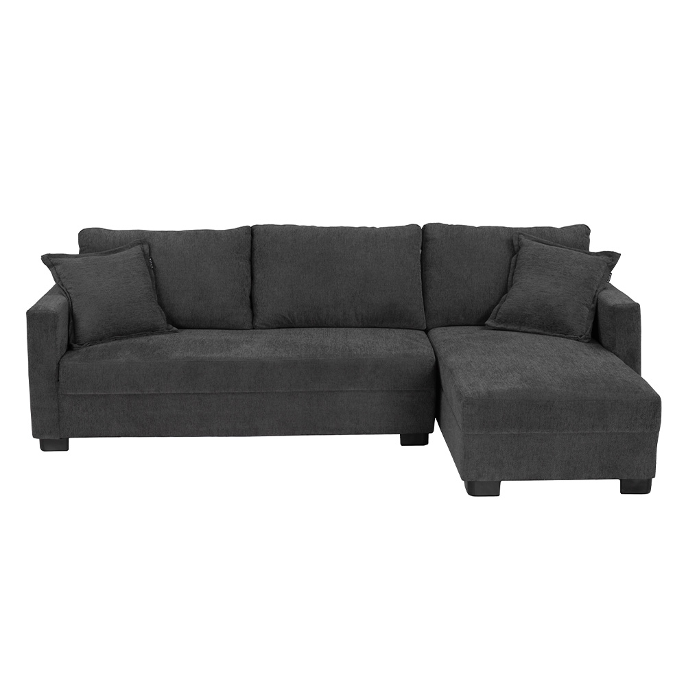 Foto 2 pulgar | Love Chaise Derecho Smoky Gris Oscuro