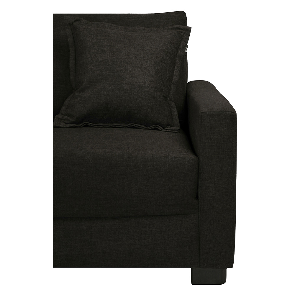 Foto 7 pulgar | Love Chaise Izquierdo Smoky Negro