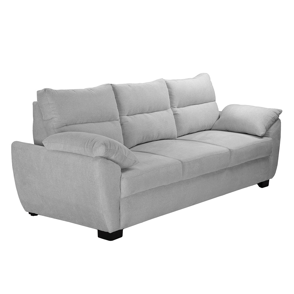 Foto 4 pulgar | Sofa 3 Plazas Venecia Plata