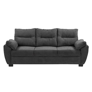 Foto 1 | Sofa 3 Plazas Venecia Gris Oscuro