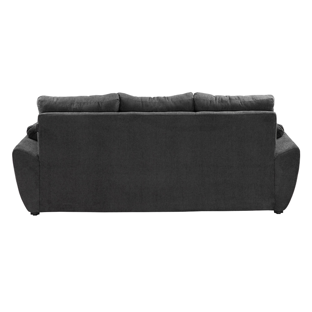 Foto 5 pulgar | Sofa 3 Plazas Venecia Gris Oscuro