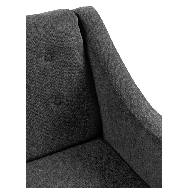 Foto 8 pulgar | Sillon Milton Gris Oscuro