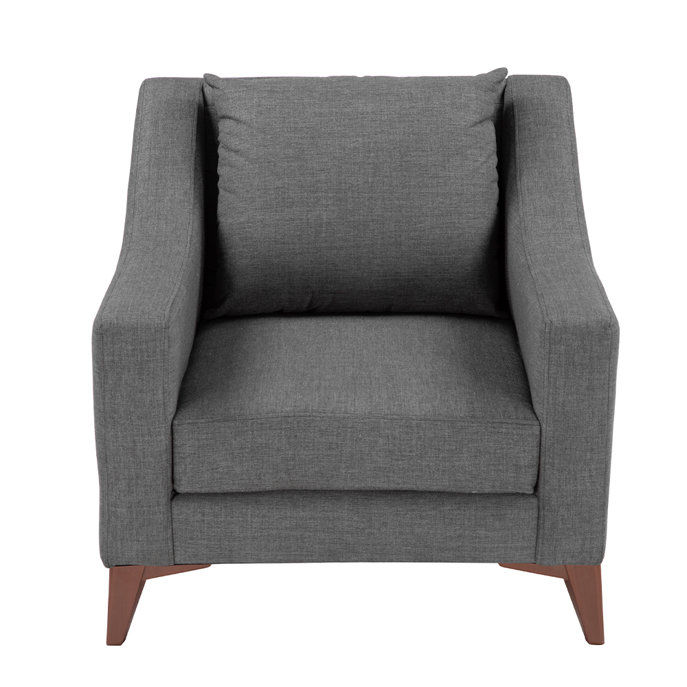 Sillón Dicasa Lanson Color Gris Acero